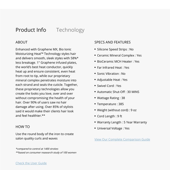 BIO IONIC Graphene Style Set in Neoprene Bag - Picture 9 of 13